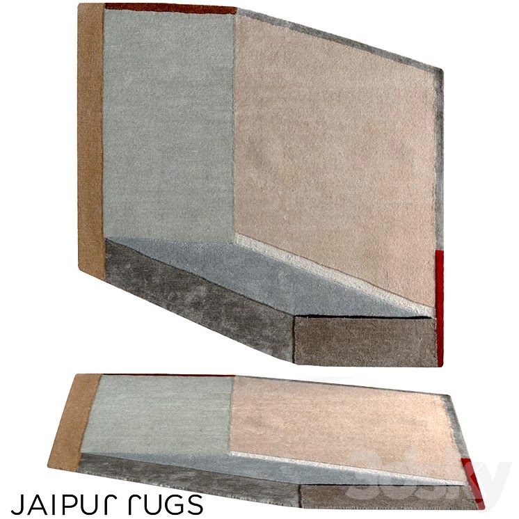 JAIPUR RUGS Pink Tint 1691-57 Blue Haze