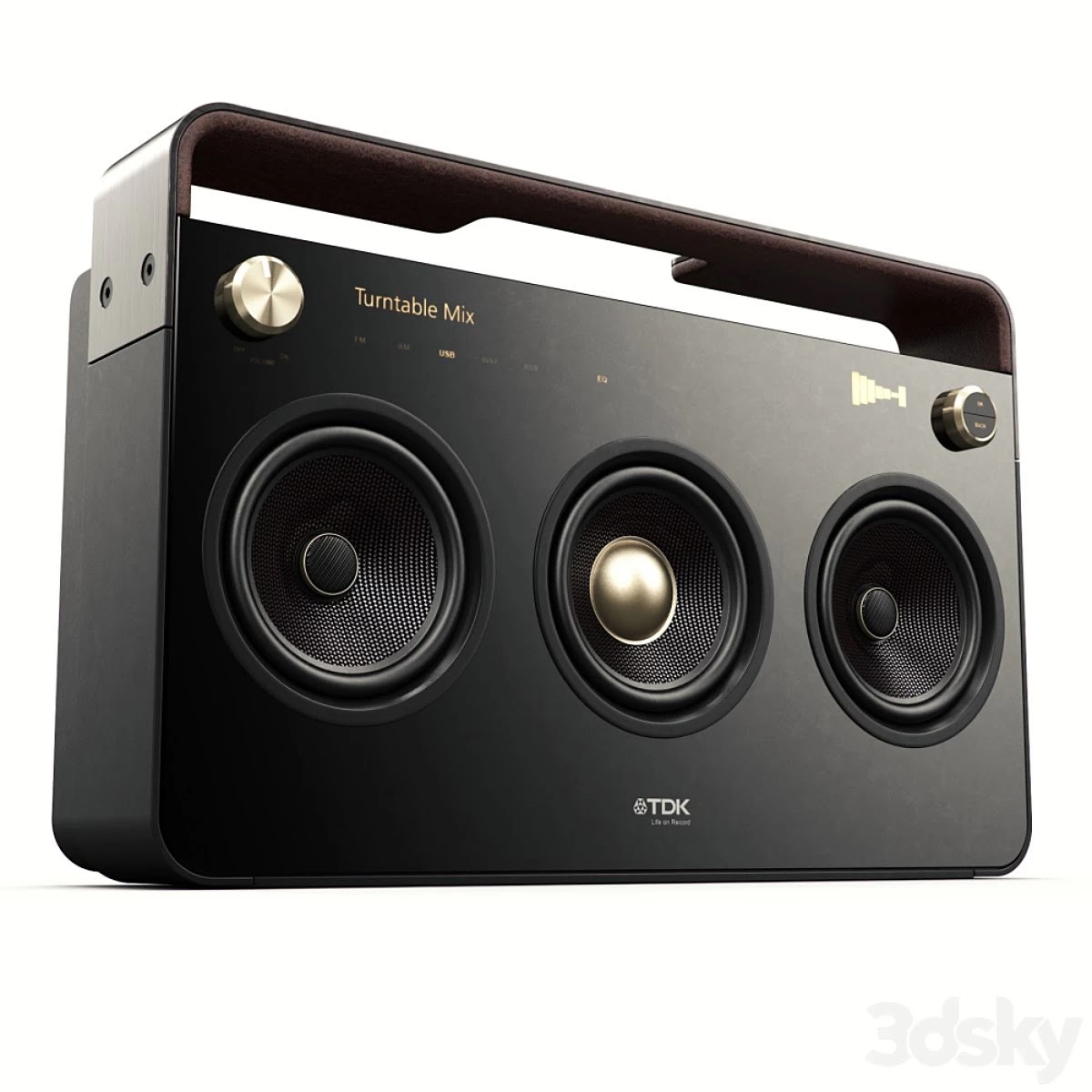 TDK 3 Speaker Boombox