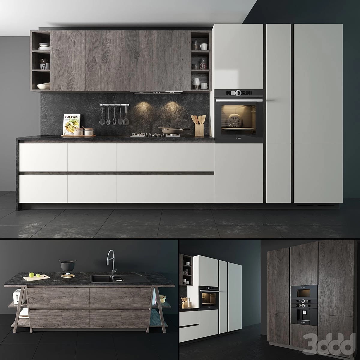 Kitchen "Arredo3 Linea Plana"