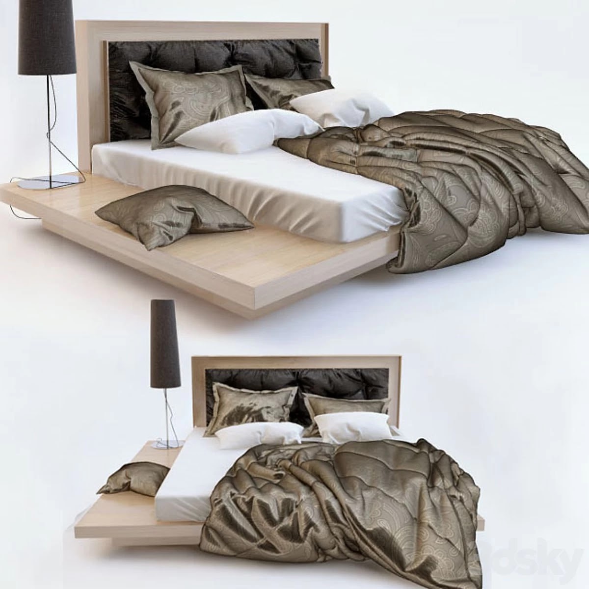 Modern bed