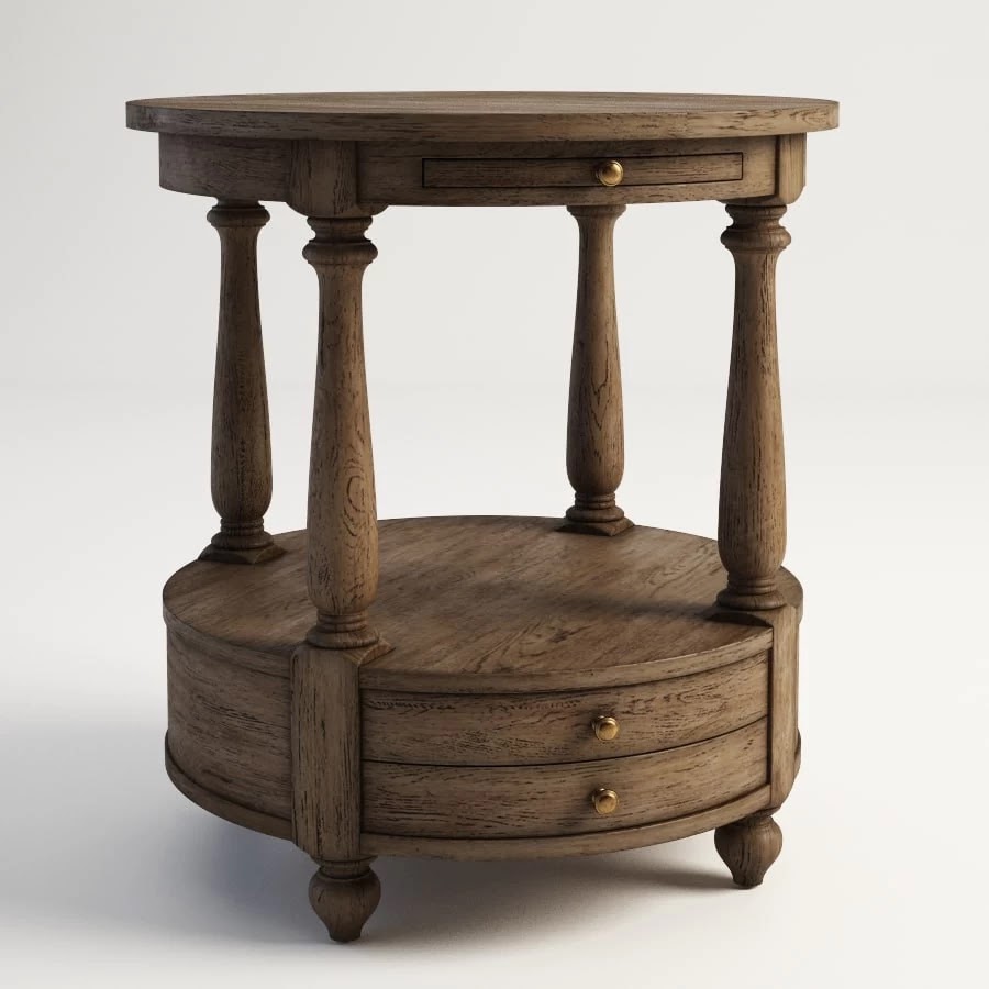 GRAMERCY HOME - STANLEY SIDE TABLE -2N7