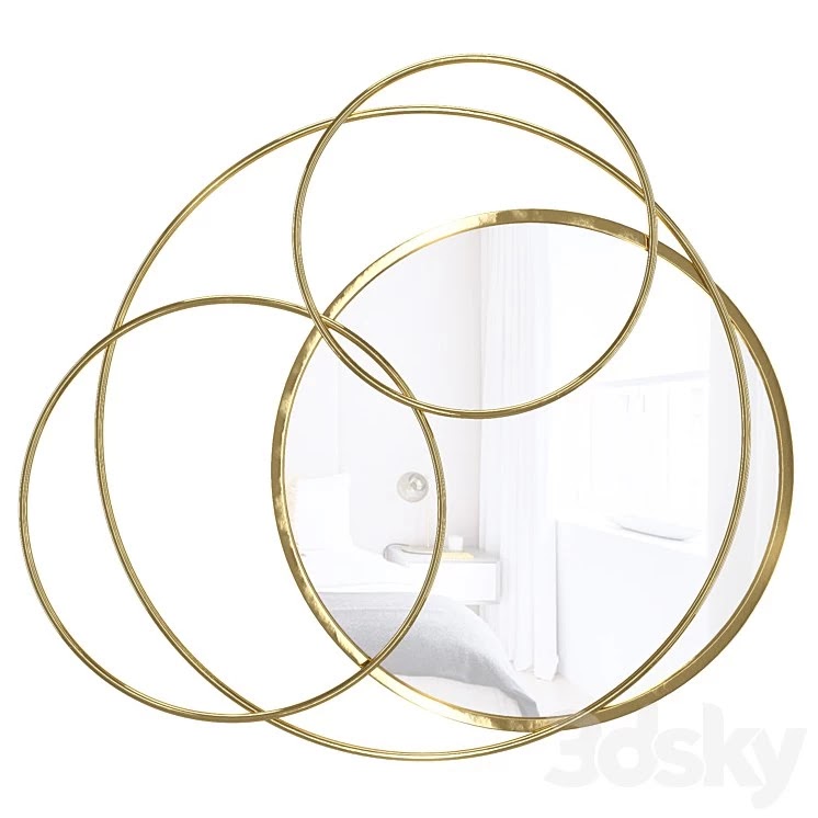 Khloe Layered Wall Mounted Mirror