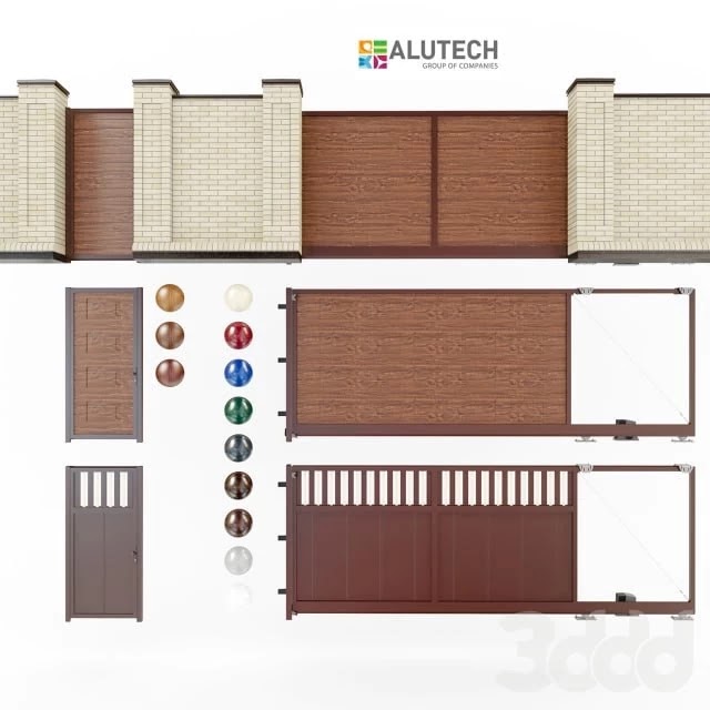 Gate alutech 1
