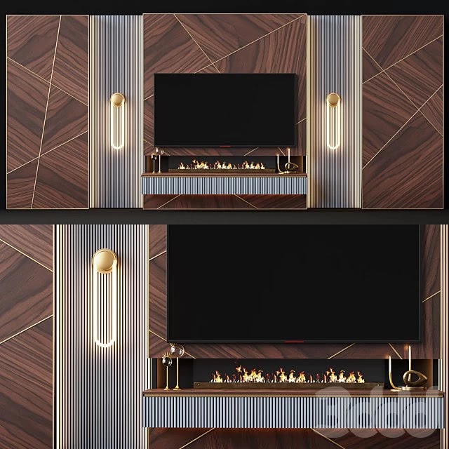 TV wall modern 61