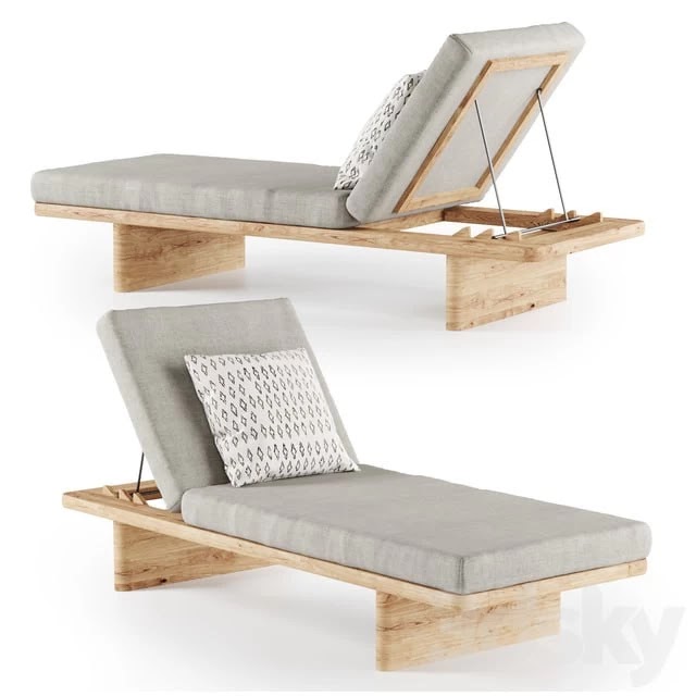 Kettal Mesh Tumbona