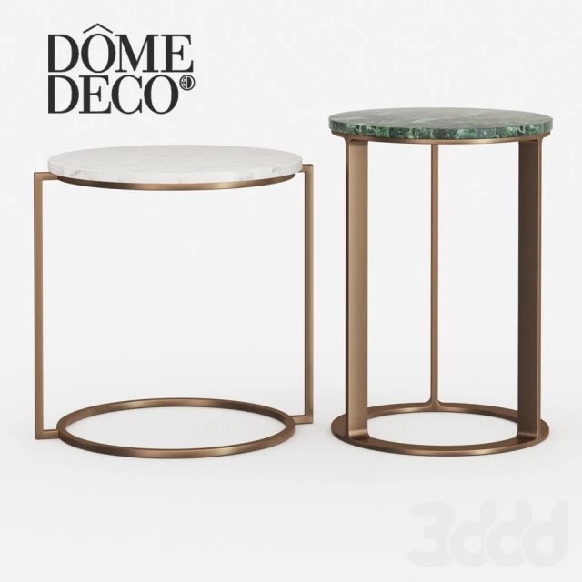Dome Deco set of coffee tables
