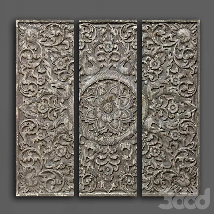 Wooden panel 118