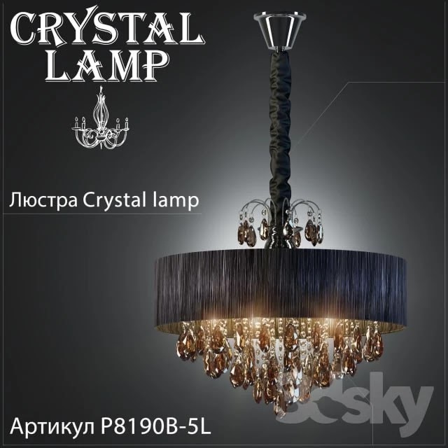 Chandelier Crystal Lamp P8190B-5L
