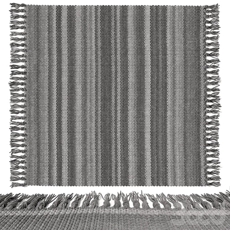 Carpet with tassels 2