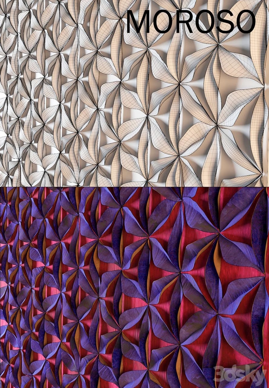 Moroso fabric decor