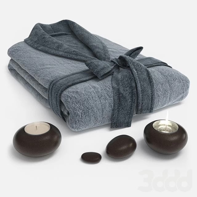 Terry bathrobe