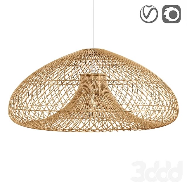 Rattan lamp, Titou .PM
