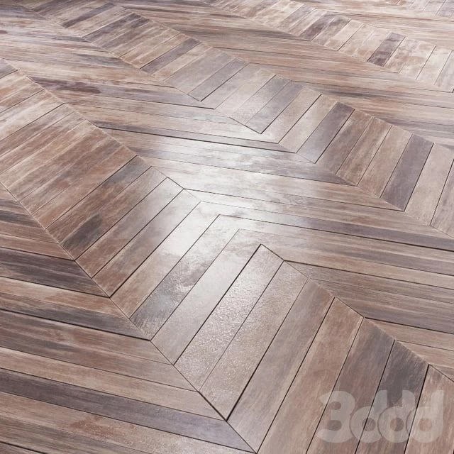 Parquet model merbau wood