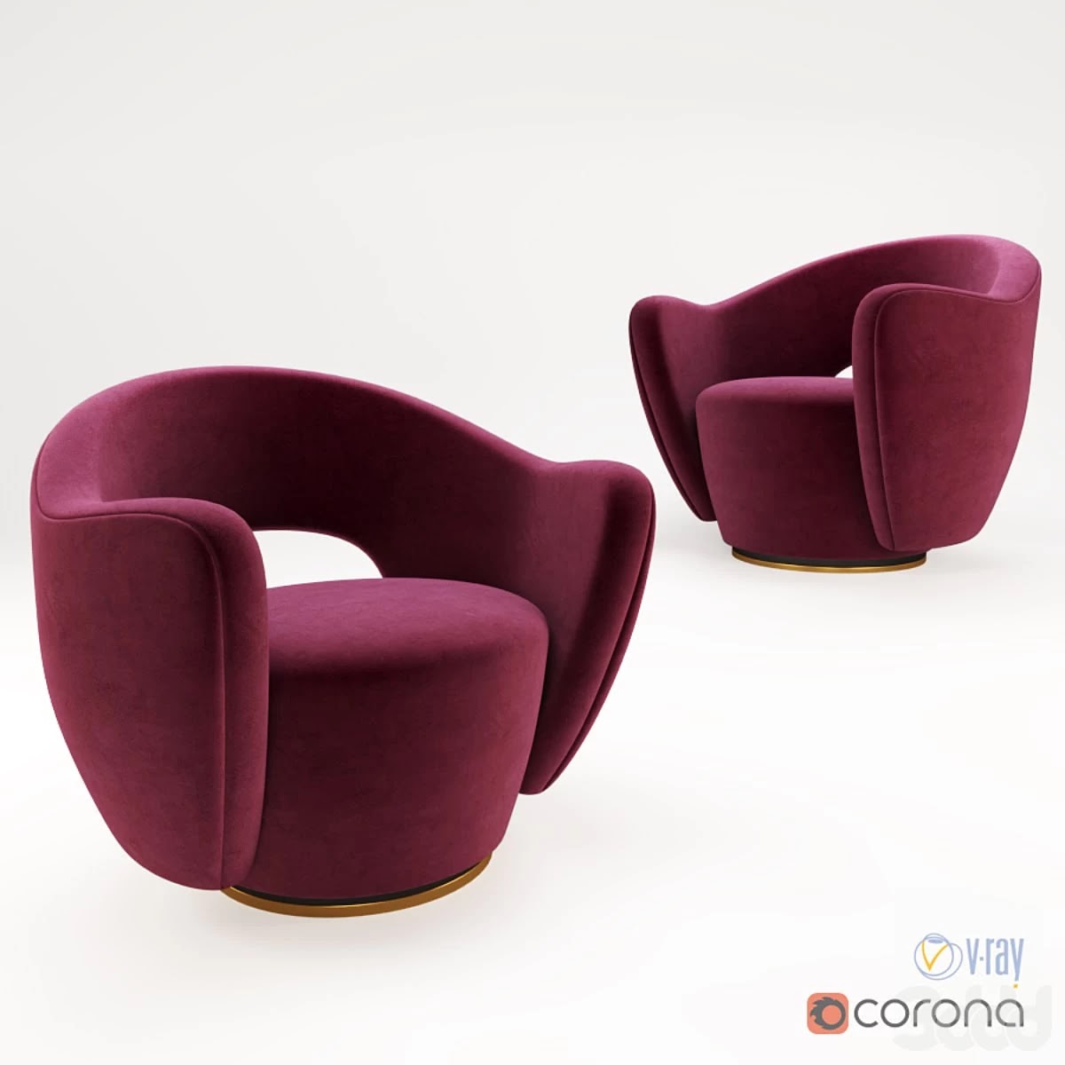 Holly Hunt Vladimir Kagan Wysiwyg chair