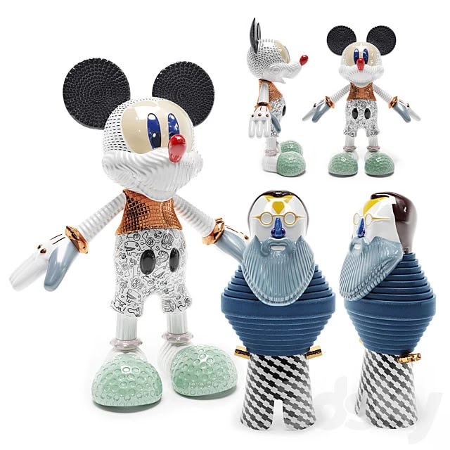 Sculptures Bosa Mickey Forever Young