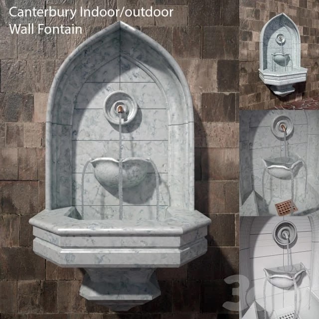 Canterbury Wall Fontain