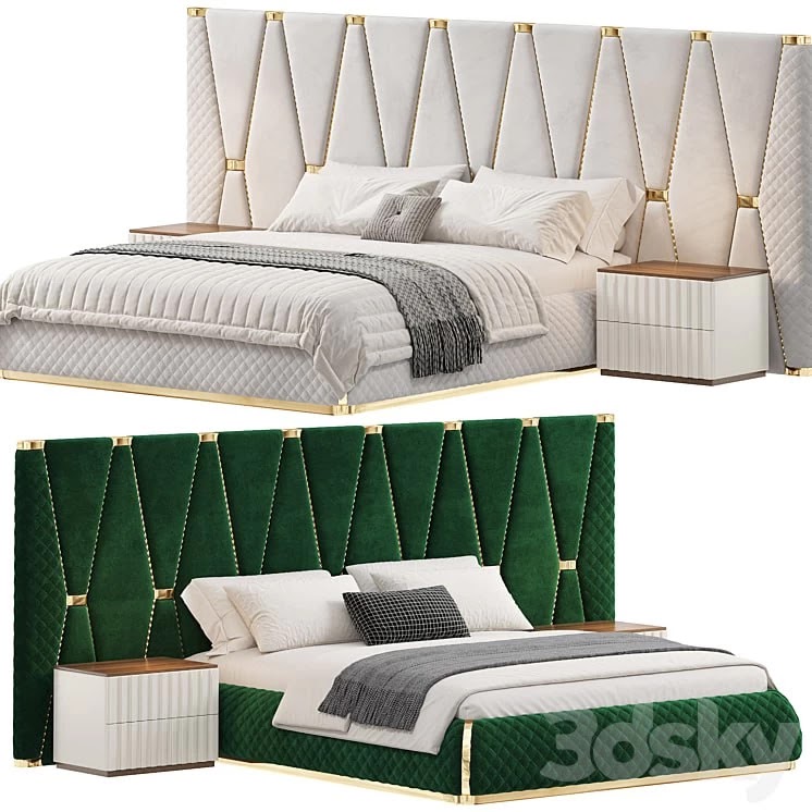 Bed Morocco two by Elve luxory