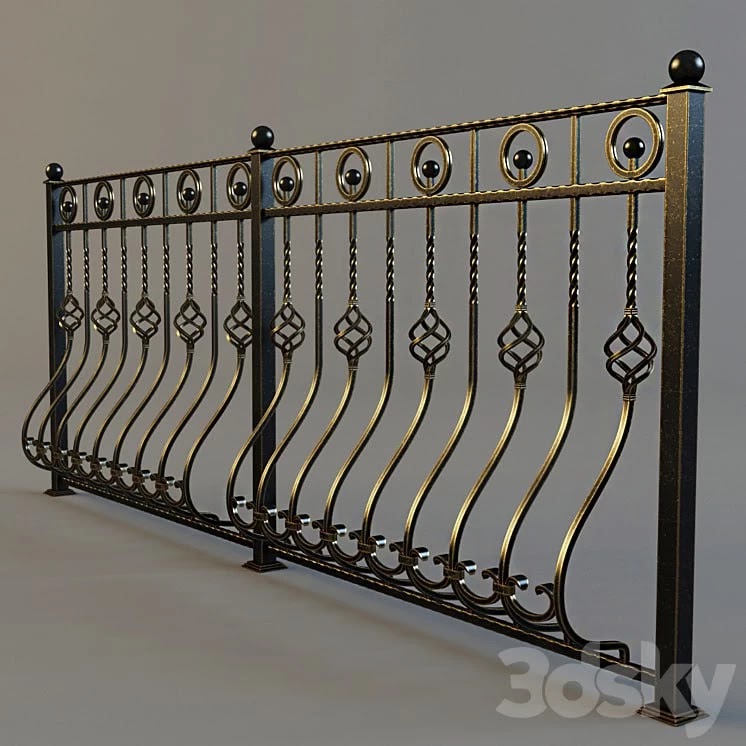 Wrought fence