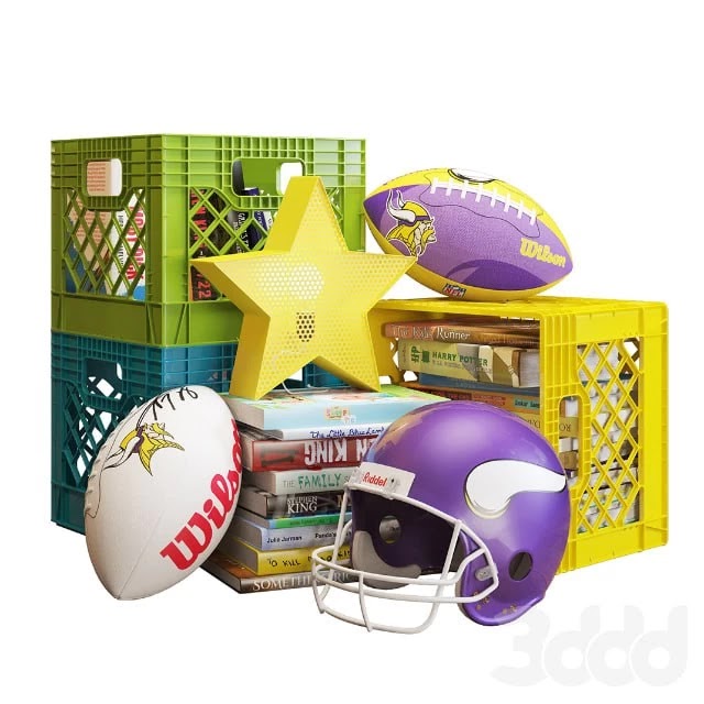 crate & barrel decorative set for children 001