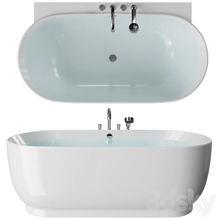 Bath duravit luv