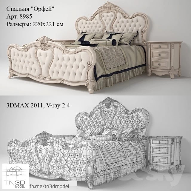 classic bed