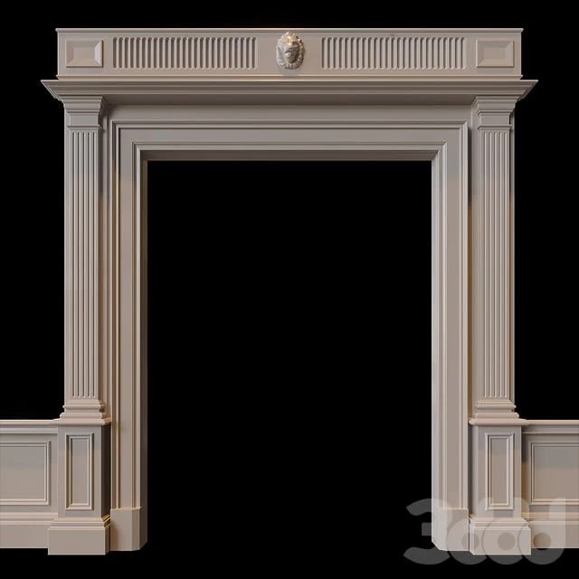 Door portal Clive Christian