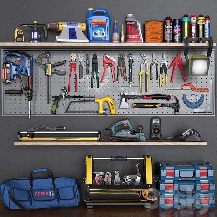 garage tools set 5
