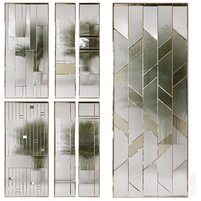 Partition 8 -glazed