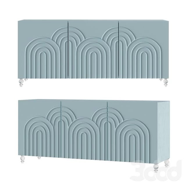 Chest of drawers Arches 3 Door Credenza