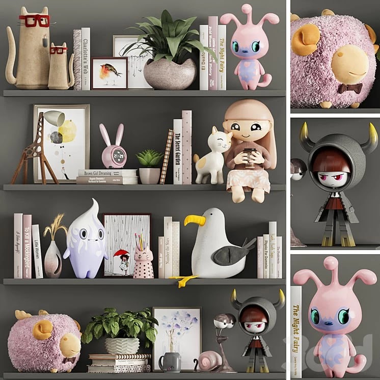 decor set for girls