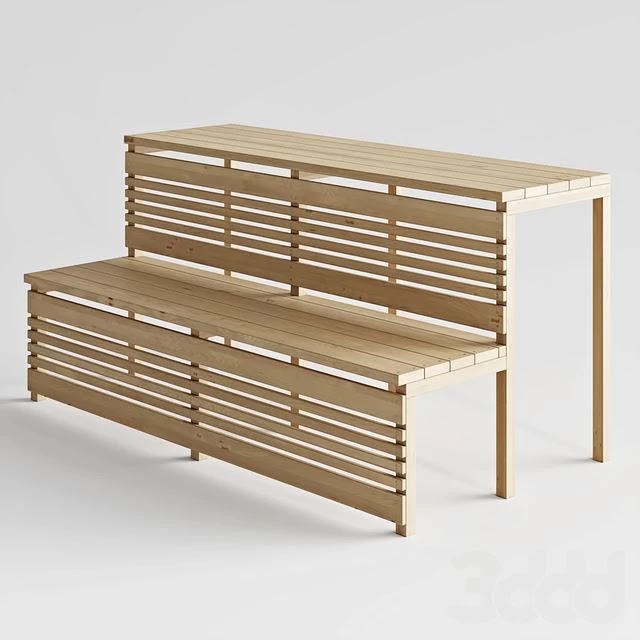 Shelves in the bath