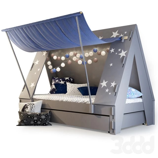 Children's bed tent / awning. TENTE by Mathy by Bols ’s