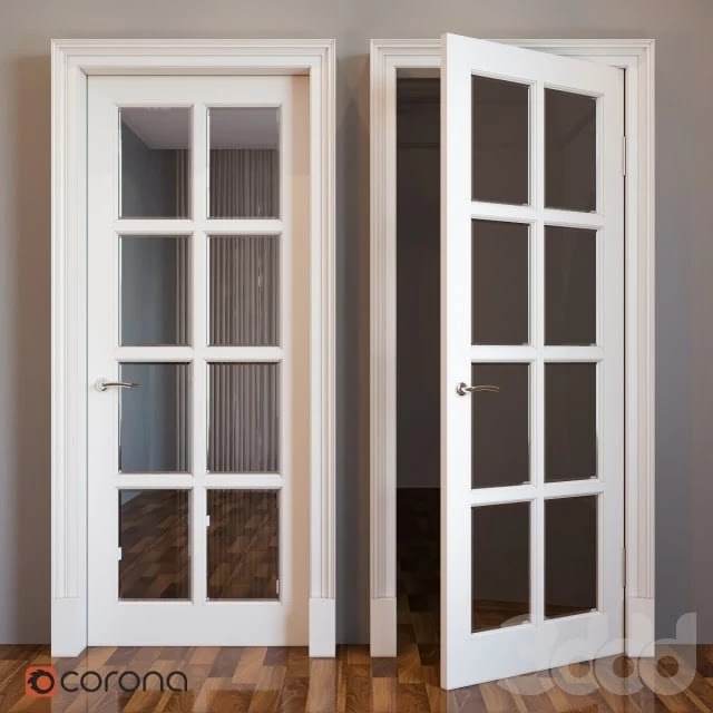 Classic wooden door