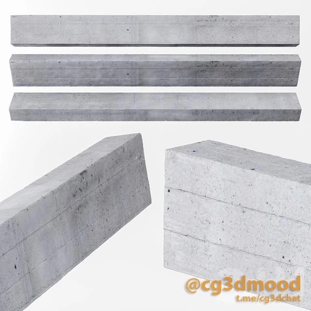 Beam concrete ceiling