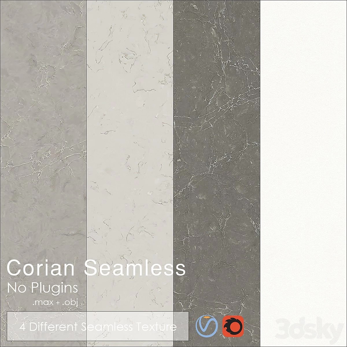 Dupont Corian Kitchen Countertops Grigio