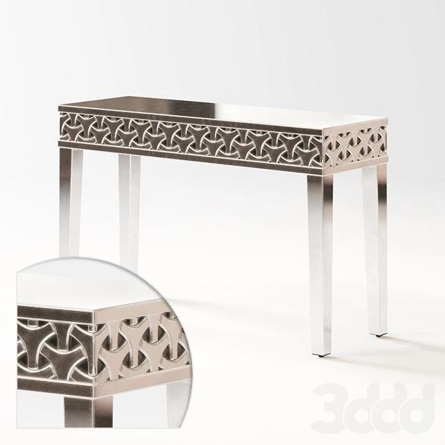 Mirrored console table