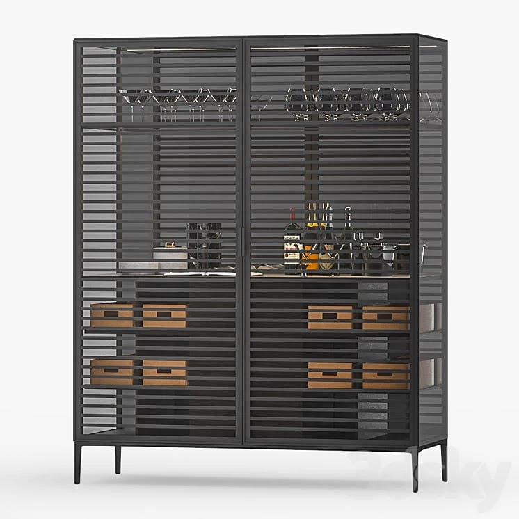 Bar cabinet Alambra Rimadesio N3