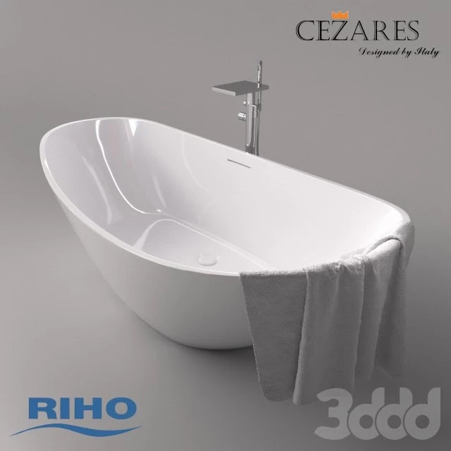 Bath Riho Granada & mixer Cezares Cascado