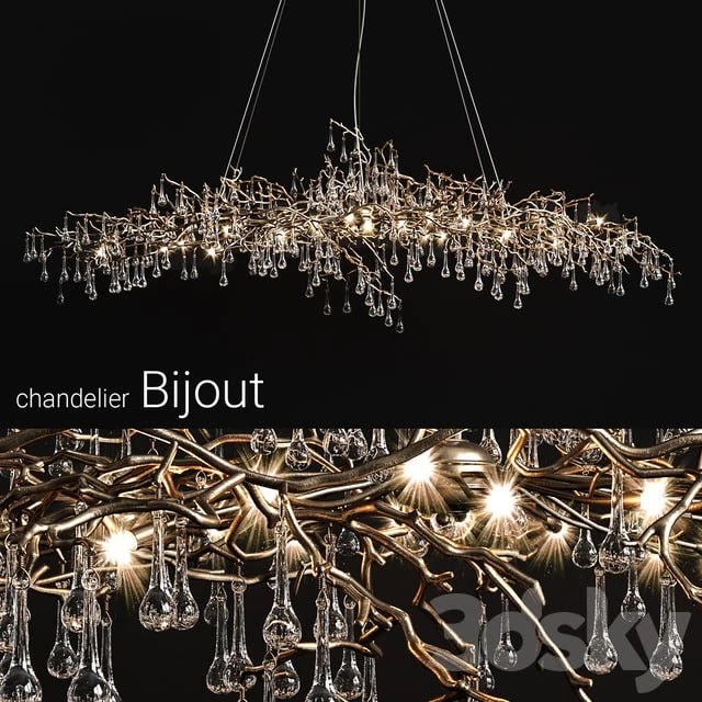 Chandelier serip bijout big