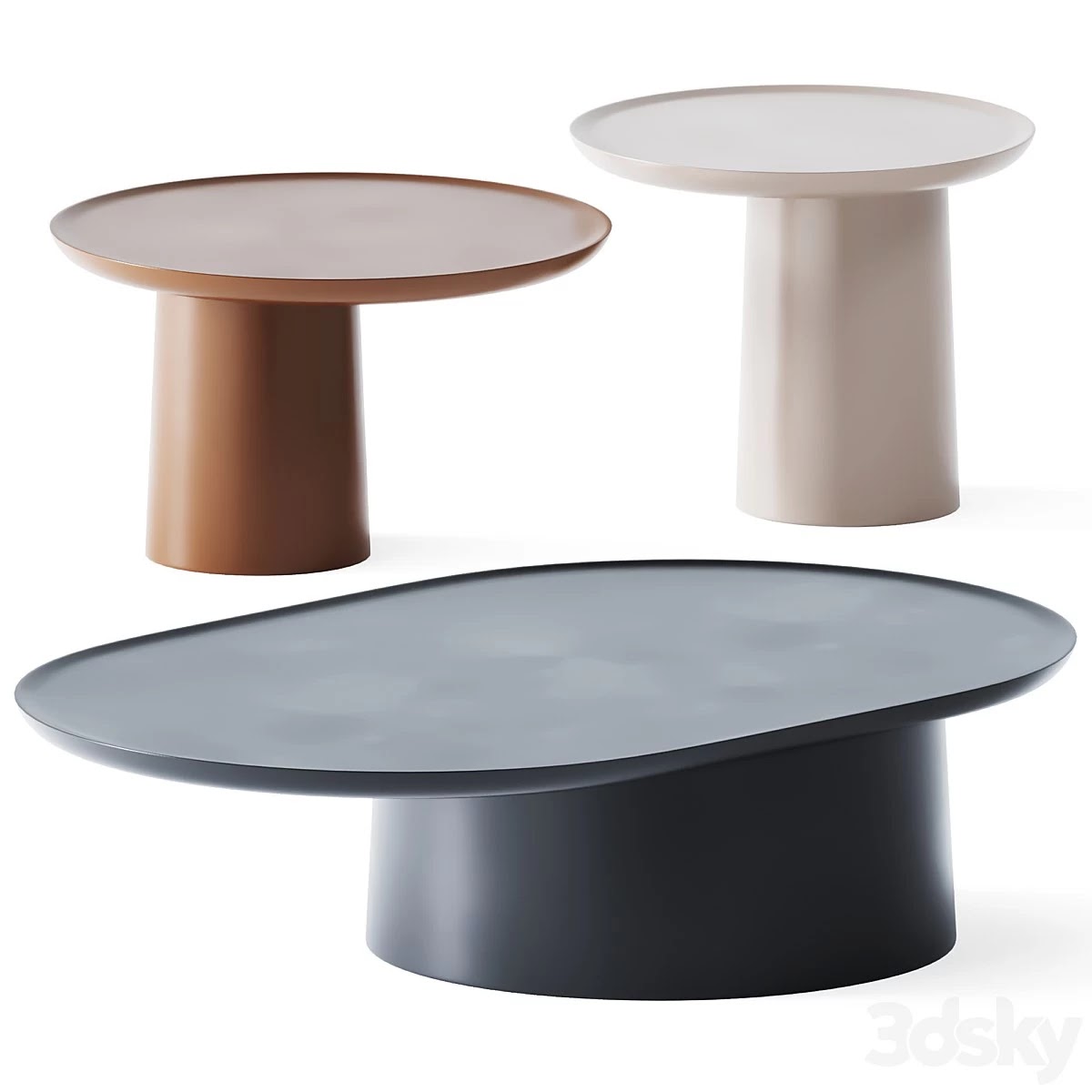 3425074_6099441dd0a81 Metal Coffee Tables Louisa by Molteni