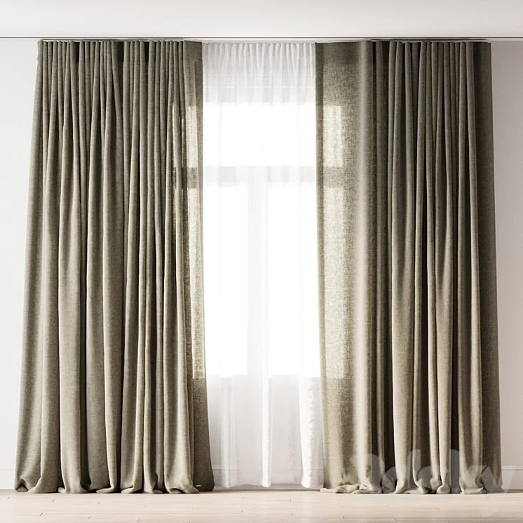 linen curtains