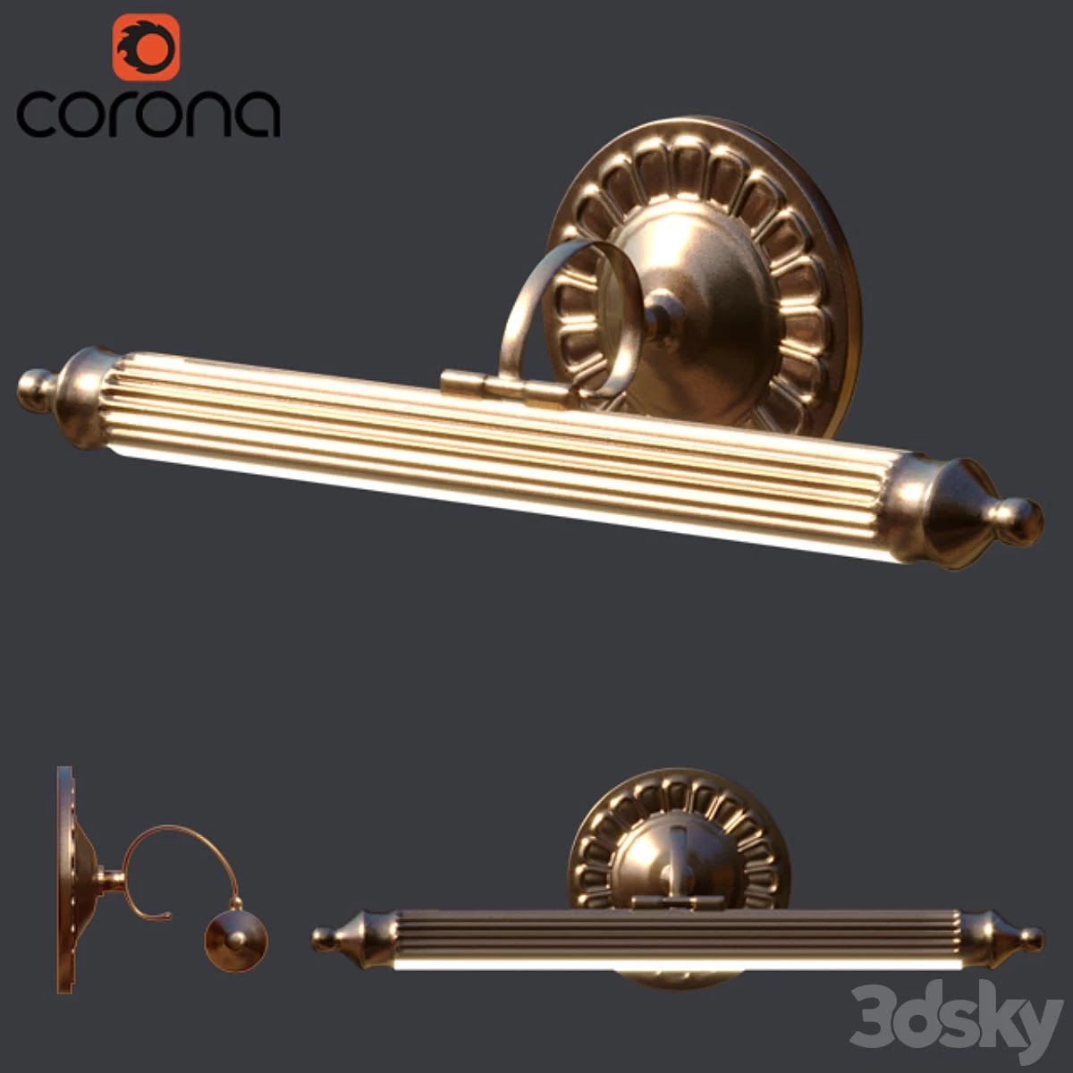 Wall lamp (picture lighting)
