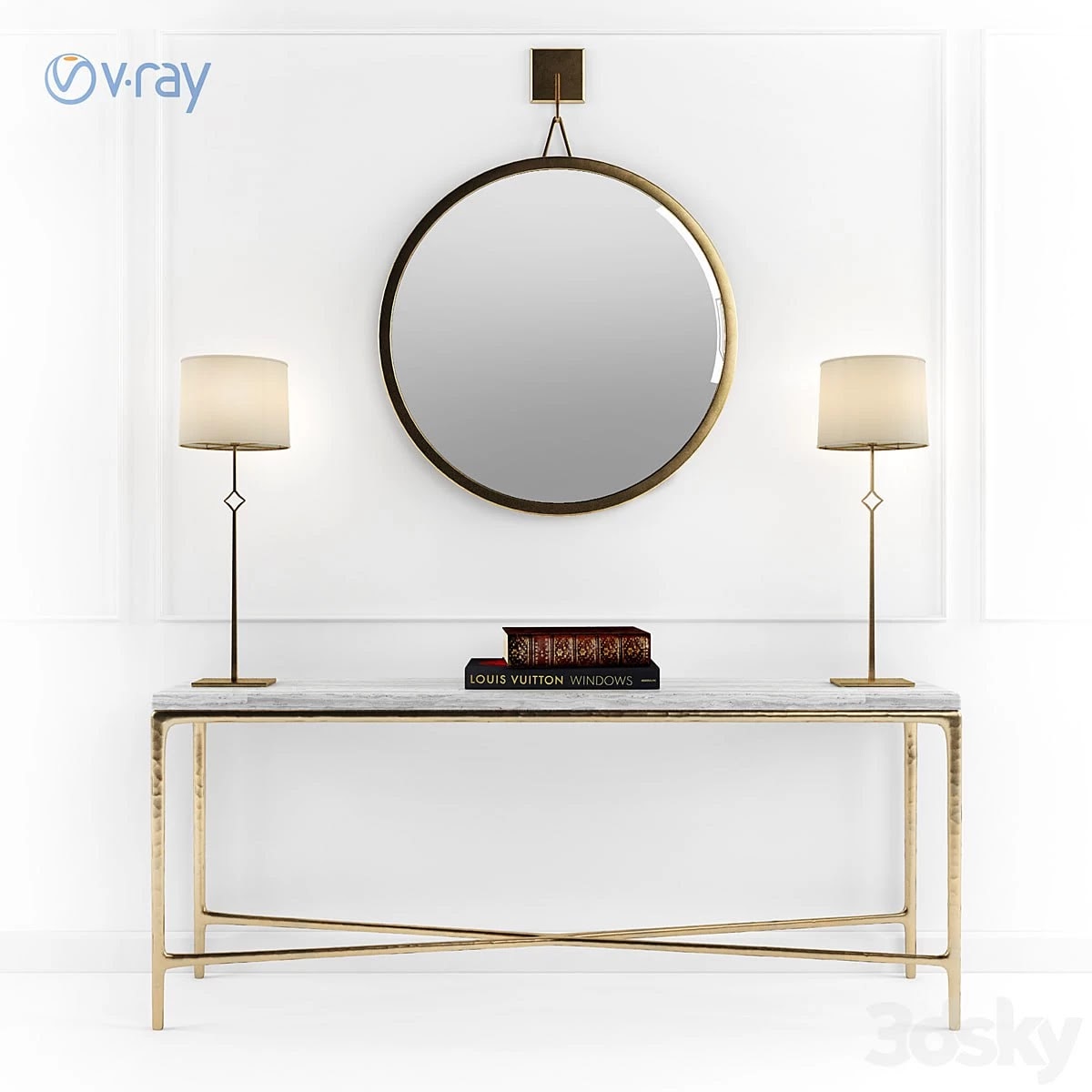 Restoration Hardware Decorative Set