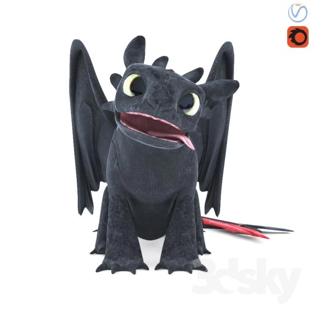 Soft toy "Bezzubik"