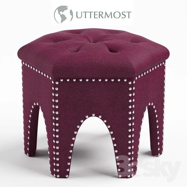 Pippa Purple Small Stool