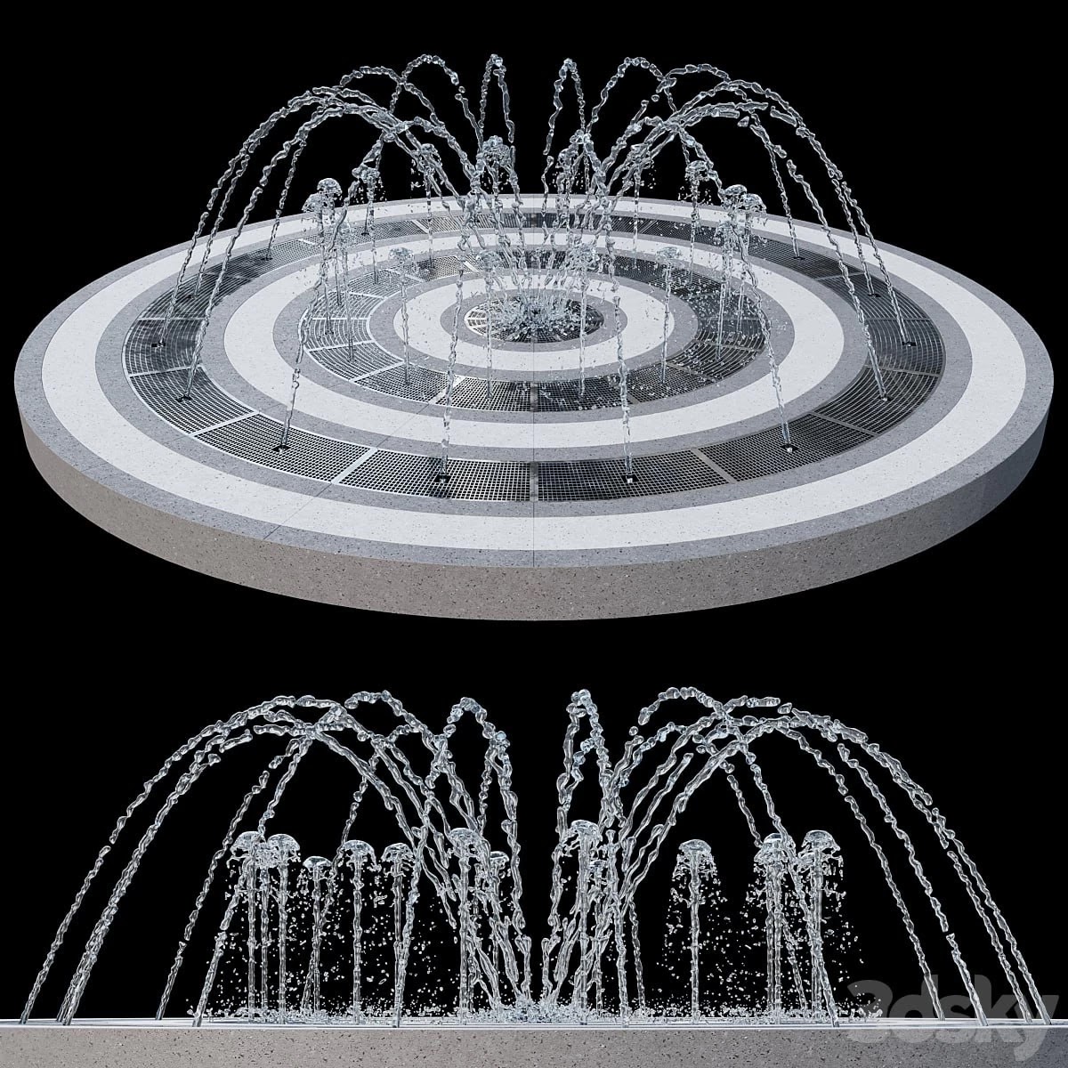 Dry fountain 01