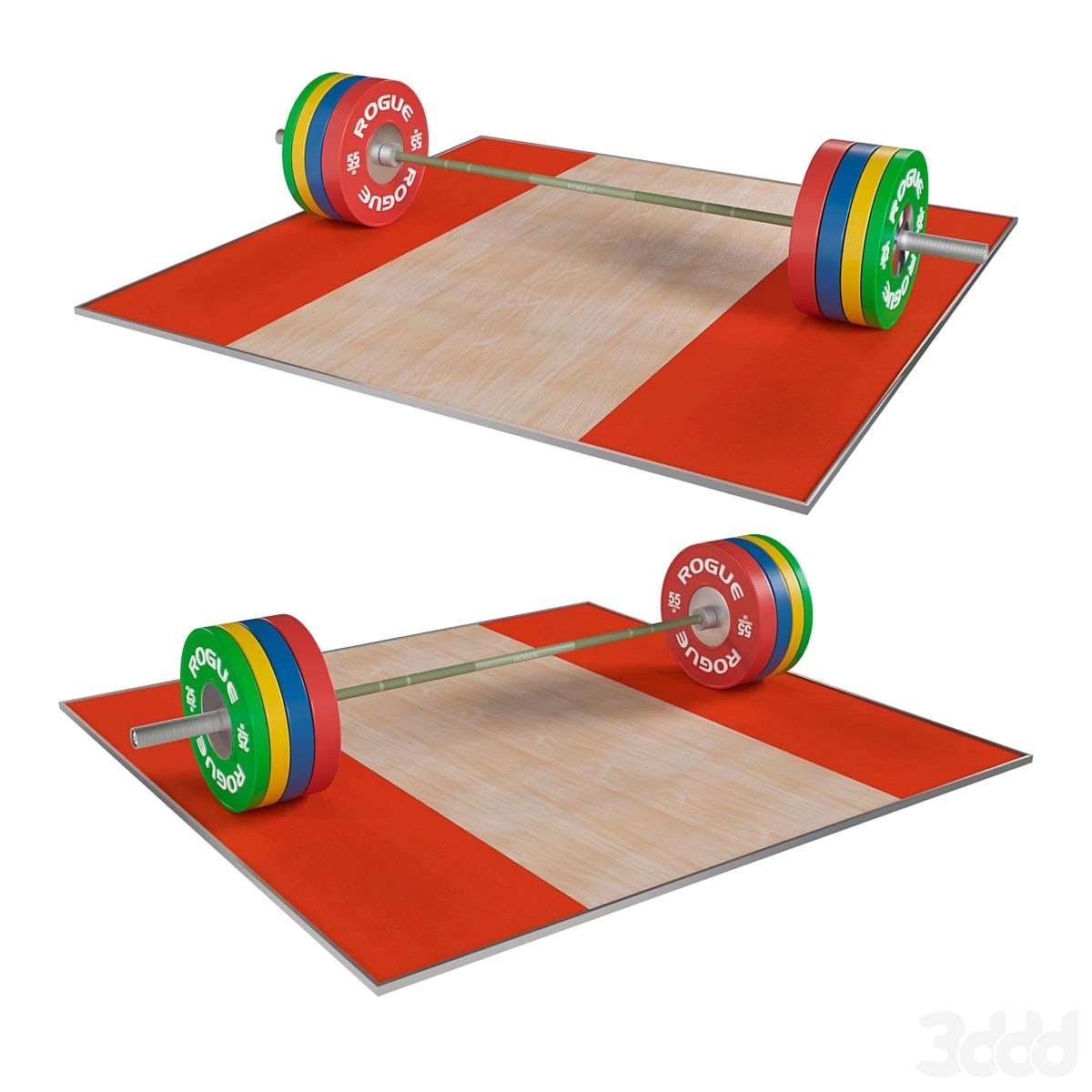 Rogue Operator Bar vs plates