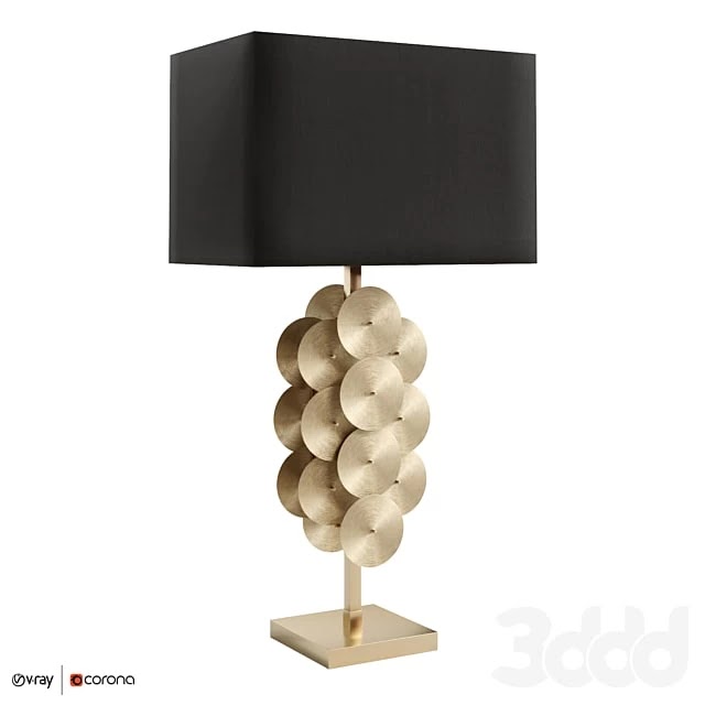Table lamp Puzzle Circles