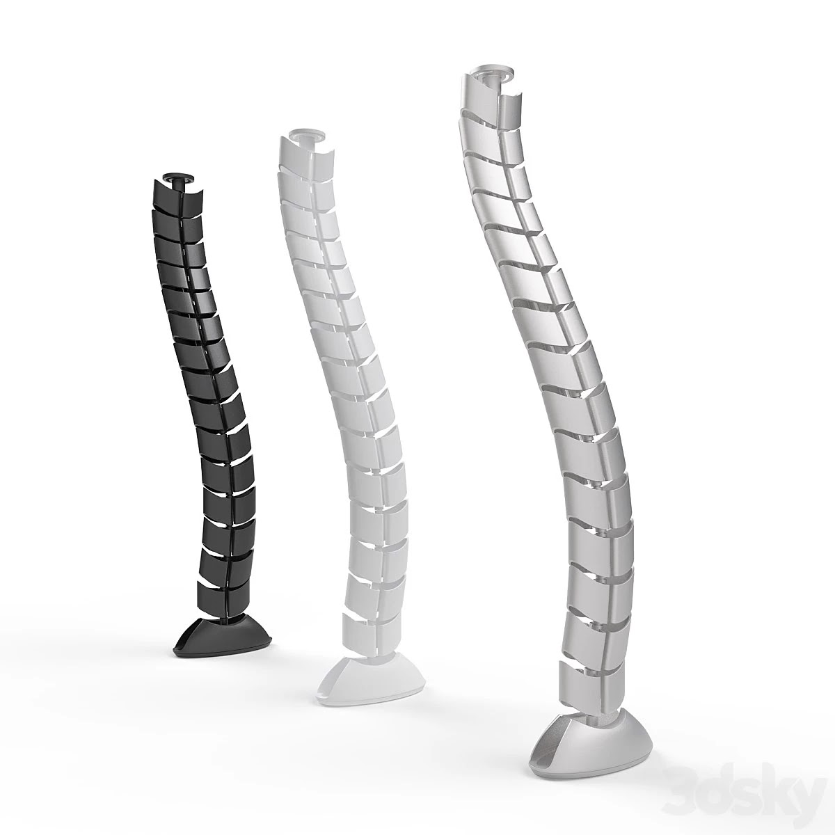 Vertical cable duct