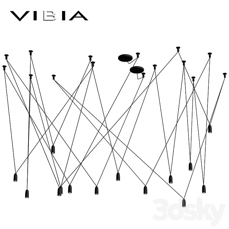 Chandelier MATCH factory Vibia